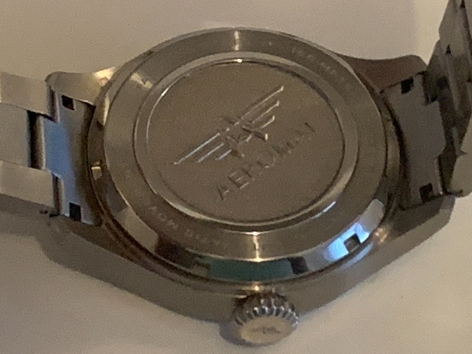 MENS AEROMAT AIRSPEED AUTOMATIC PILOT LARGE CROWN WATCH MIYOTA 8215 BOX FULL KIT eBay