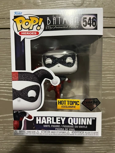 Funko Pop! 546 - Harley Quinn Diamond Edition w/protector - NEW - FREE SHIPPING!