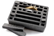 Optic Ready 4 pistol pistol foam insert fits your Pelican 1450 Apache 3800 case