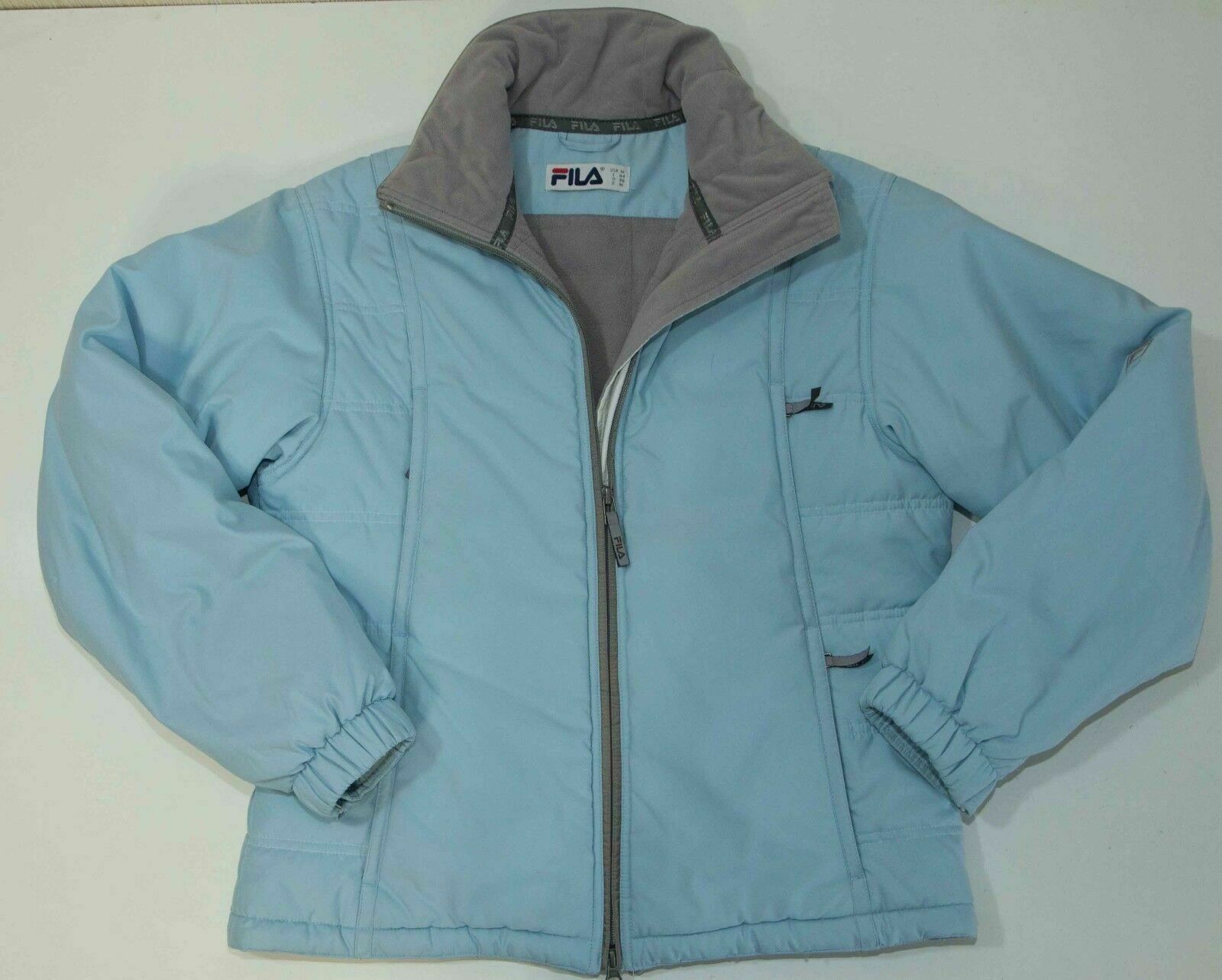 FILA SPORT DONNA GIACCA ZIP FODERATA IN PILE TAGLIA 44 (M L) VCG ..a 