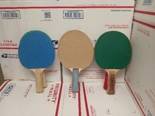 Lot Of 6 Table Tennis Paddles