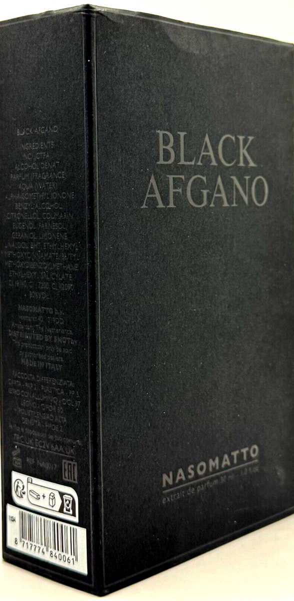 未使用 NASOMATTO BLACK AFGANO 30ml ボックス入り Black Afgano | Nasomatto