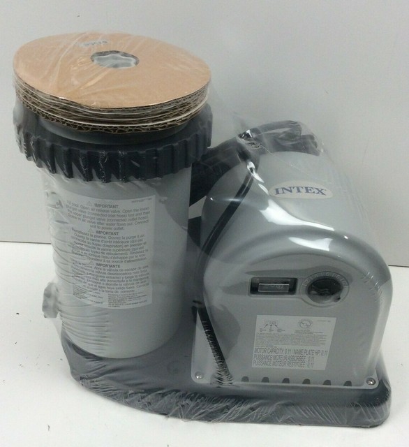 Intex Pool Filter Pump Krystal Clear 635T for sale eBay