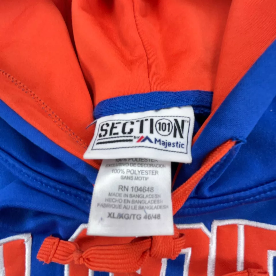 Florida Gators Hoodie Men XL Blue Sweatshirt Sweater Performance Sewn Logo * - Image 3 of 4