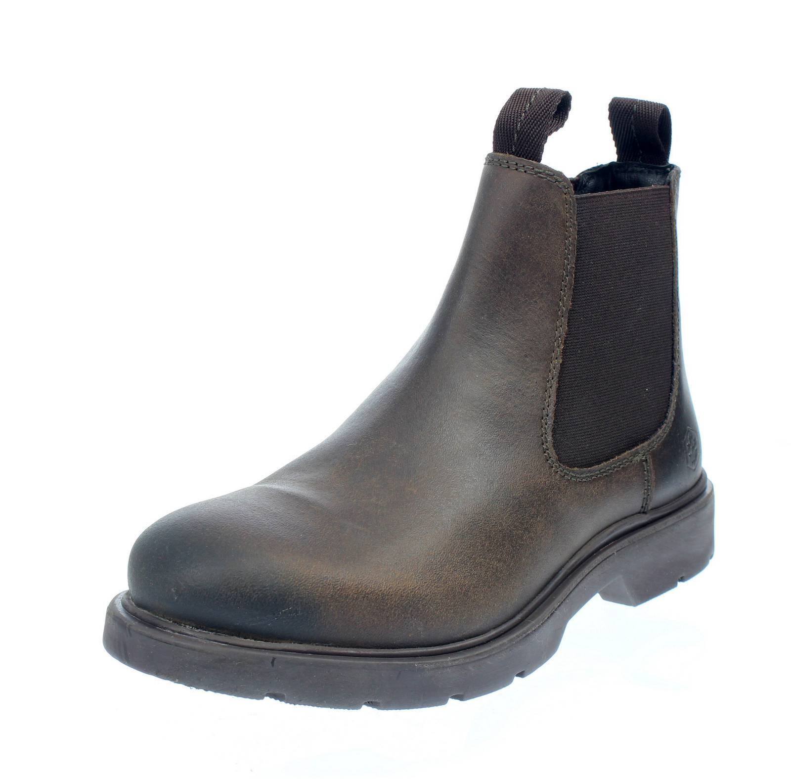 Lumberjack Charlie - Chelsea Boots In Pelle Marrone - Taglia 43 [27.6cm] Scarpe