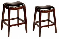 Hillsdale Sorella Wood Stool In Espresso Hillsdale Sorella Wood Stool In Espresso