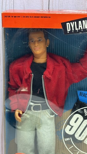Vintage 1991 Mattel DYLAN McKAY Beverly Hills 90210 bambola 12" Mattel 1574 nuova di zecca - Foto 2 di 17