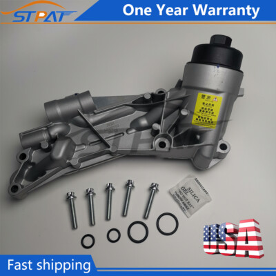 Engine Oil Cooler Filter Housing Assembly For Chevy Cruze Aveo Pontiac