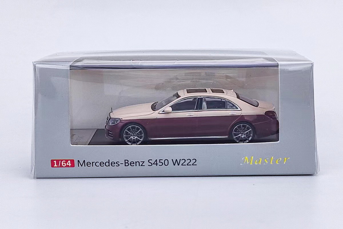 メルセデス ベンツ S450 W222 1/64 ミニカー Sクラス 2台セット メルセデス ベンツ S450 W222 1/64 ミニカー Sクラス 2台セット
