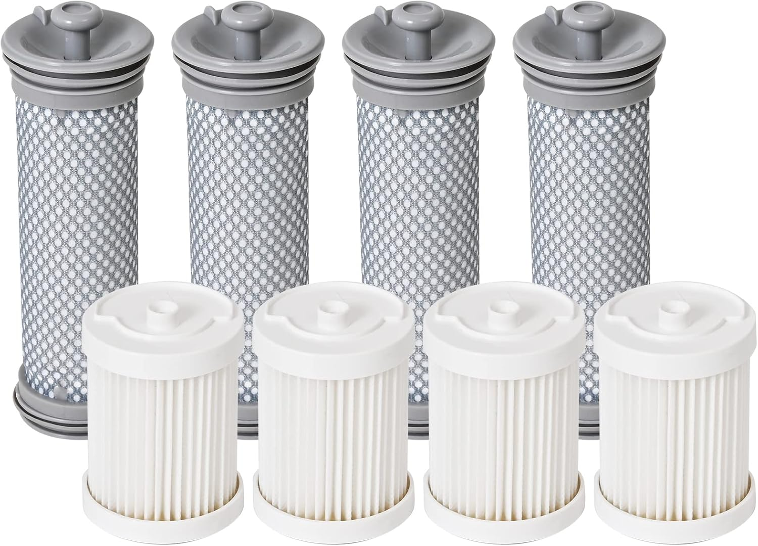 8 Pack Tineco A10 A11 Hero Master PURE ONE Vacuum Replacement Filters
