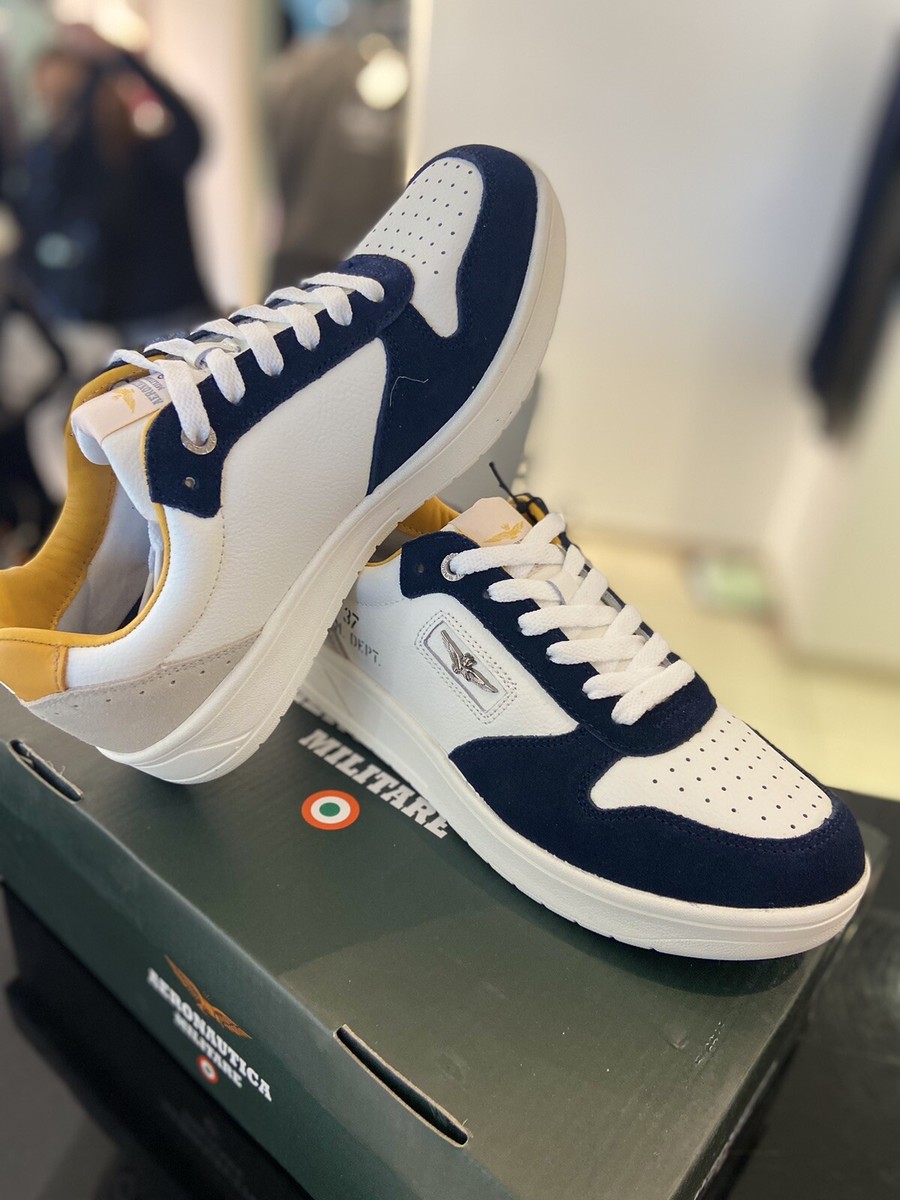 Sneakers Pelle Scarpe Aeronautica Militare 2017 Aeronautica