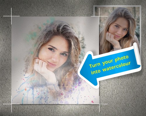Turn Photo Into Watercolour DIGITAL Portrait. Personalised Gift. UK - Picture 3 of 5