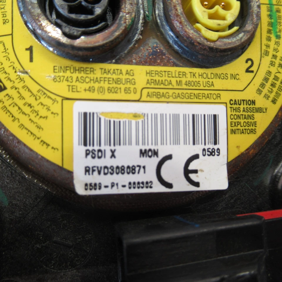 Lincoln MKZ 2013 2014 bolsa de aire para conductor bolsa de aire OEM Foto 3 de 4