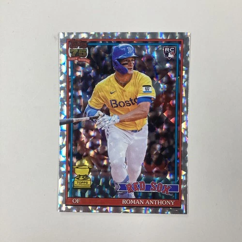 2026 Topps Series 1 - 1991 Topps Baseball Roman Anthony  Crackle Foilboard (RC)
