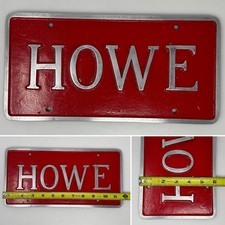 Targa Targa Targa Targa Targa Targa Targa Metallo Apparecchio Camion dei Pompieri HOWE