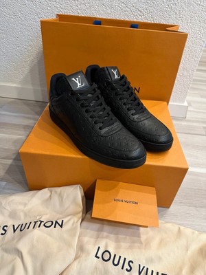 Louis Vuitton Rivoli Sneaker Schuhe 1AARHQ Schwarz 8,5 (43)