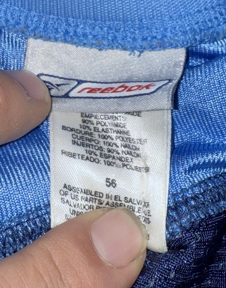 Camiseta Reebok Tennessee Titans Eddie George Auténtica Azul Retro Talla 56 Foto 3 de 4