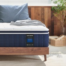 12in Twin XL Hybrid Mattress Medium Firm Coolvie