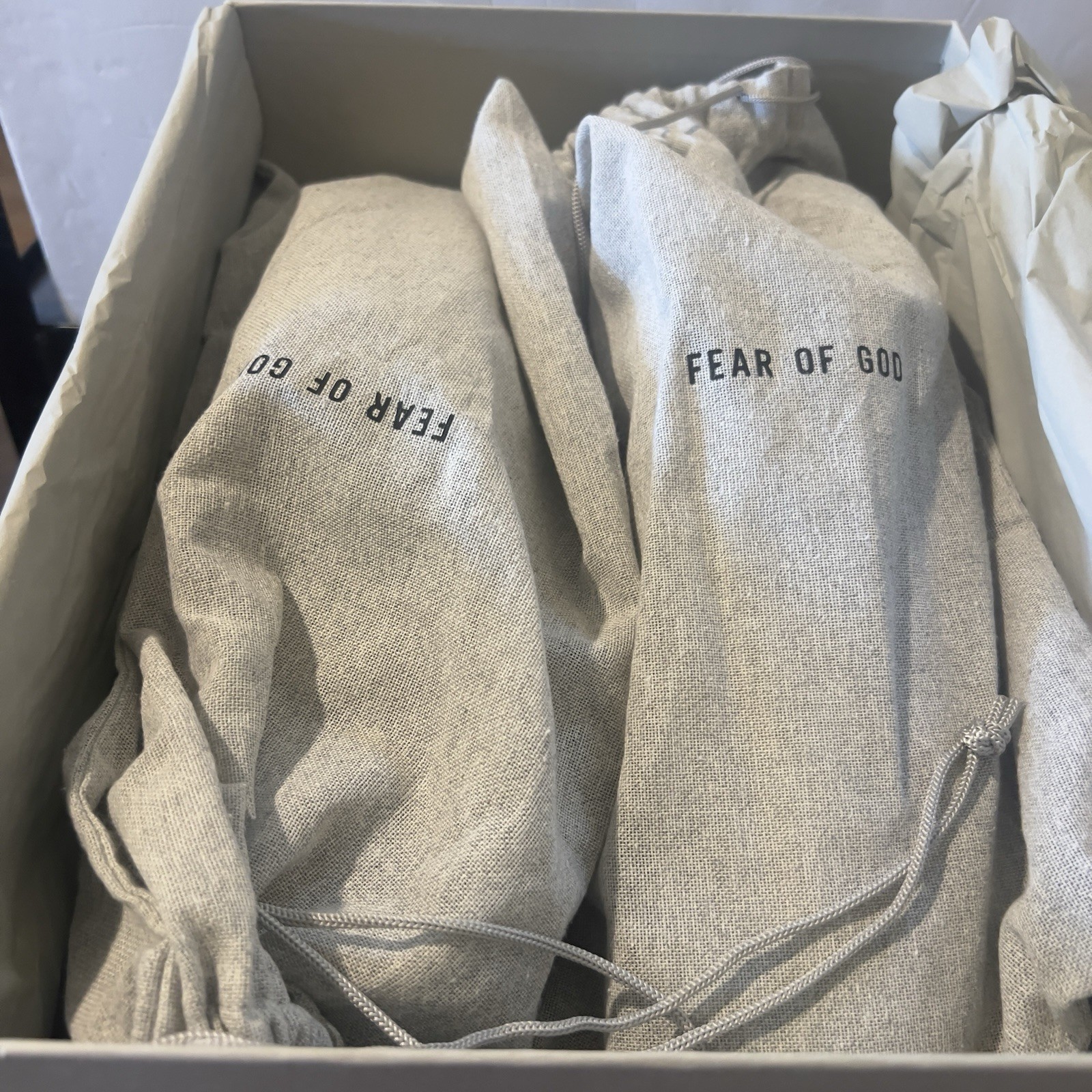 👀 DS Rare Size & Color! Fear of God  “The California” Mules in Oat Color. EU45 image 10