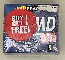 VTG Hi Space Recordable MiniDisc 80 Minute MD 4 Pack NOS Sealed Unopened READ