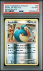2009 POKEMON PLATINUM RISING RIVALS #33 SNORLAX-REVERSE FOIL PSA 8