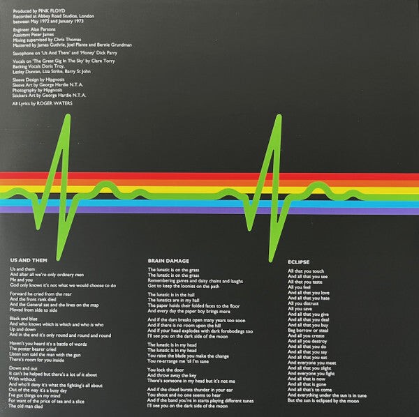Pink Floyd - The Dark Side Of The Moon | 50th Anniv | EU New Remastered Vinyl View 3