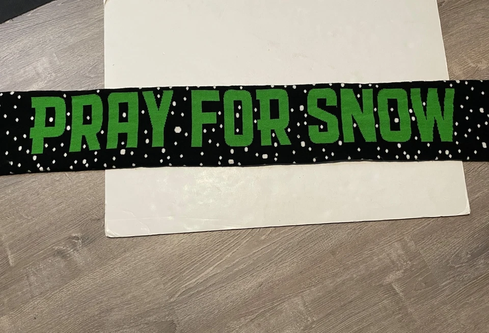 10 Barrel Brewing Orar por la Nieve Bufanda 63" Bufandas Invierno Cerveza Brew Verde Negro Foto 3 de 4