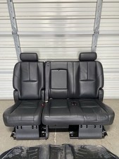 2007-2014 Suburban Escalade Esv Yukon Xl 2nd Second Row Black Bench Seat