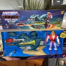 Mattel Masters of the Universe Origins Prince Adam's Sky Sled Action Figure -...