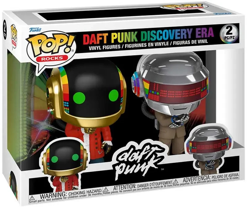 Daft Punk - Discovery Era (2-Pack) - Funko Pop! Vinyl Rocks