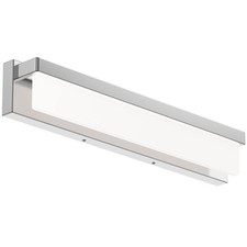 LED Bathroom Vanity Light Fixture Over Mirror 24.4 inch Modern Rectangle Fini...