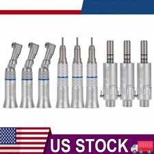 NSK Style Dental Slow Low Speed Handpiece Straight Contra Angle Air Motor 4/2H M