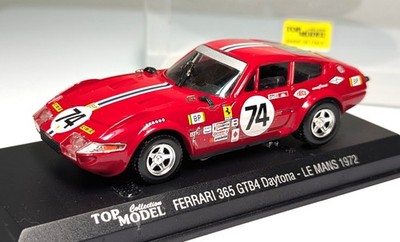 Top Model 1/43 Ferrari 365 GTB/4 Daytona Le Mans 1972  NART w/PhotoEtched Parts