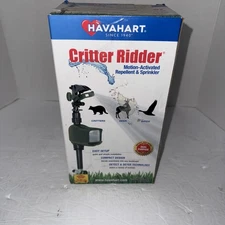 Havahart Critter Ridder Motion Activated Sprinkler Water Animal Repellent NEW