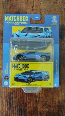 Matchbox Collectors 2018 Bugatti Divo 2/20 (Blue)