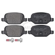 Satz Bremsbeläge Bremsklötze hinten für Fiat 500 312 C Panda 169 | 26241315