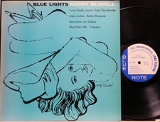 KENNY BURRELL "BLUE LIGHTS VOL.1" BLUE NOTE BLP1596 LIBERTY MONO RVG 9M VG+/EX