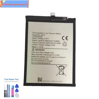 New For TECNO infinix CAMON20 CK6n Battery BL-49OT +Tools