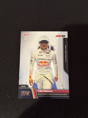2025 Topps Now Formula 1 - Yuki Tsunoda #029 /1190 for sale online