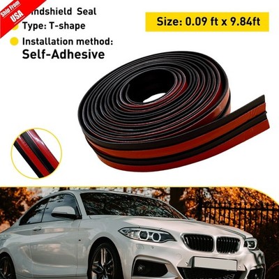 Universal Car Roof Windshield Rubber Seal Strip Molding Protector Guard 30MMx3M