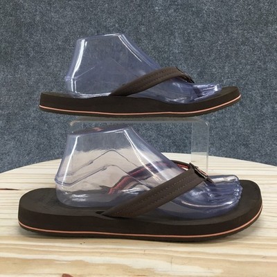 Reef Sandals Womens 11 Cushion Breeze Flip Flop Brown Toe-Post Comfort Casual