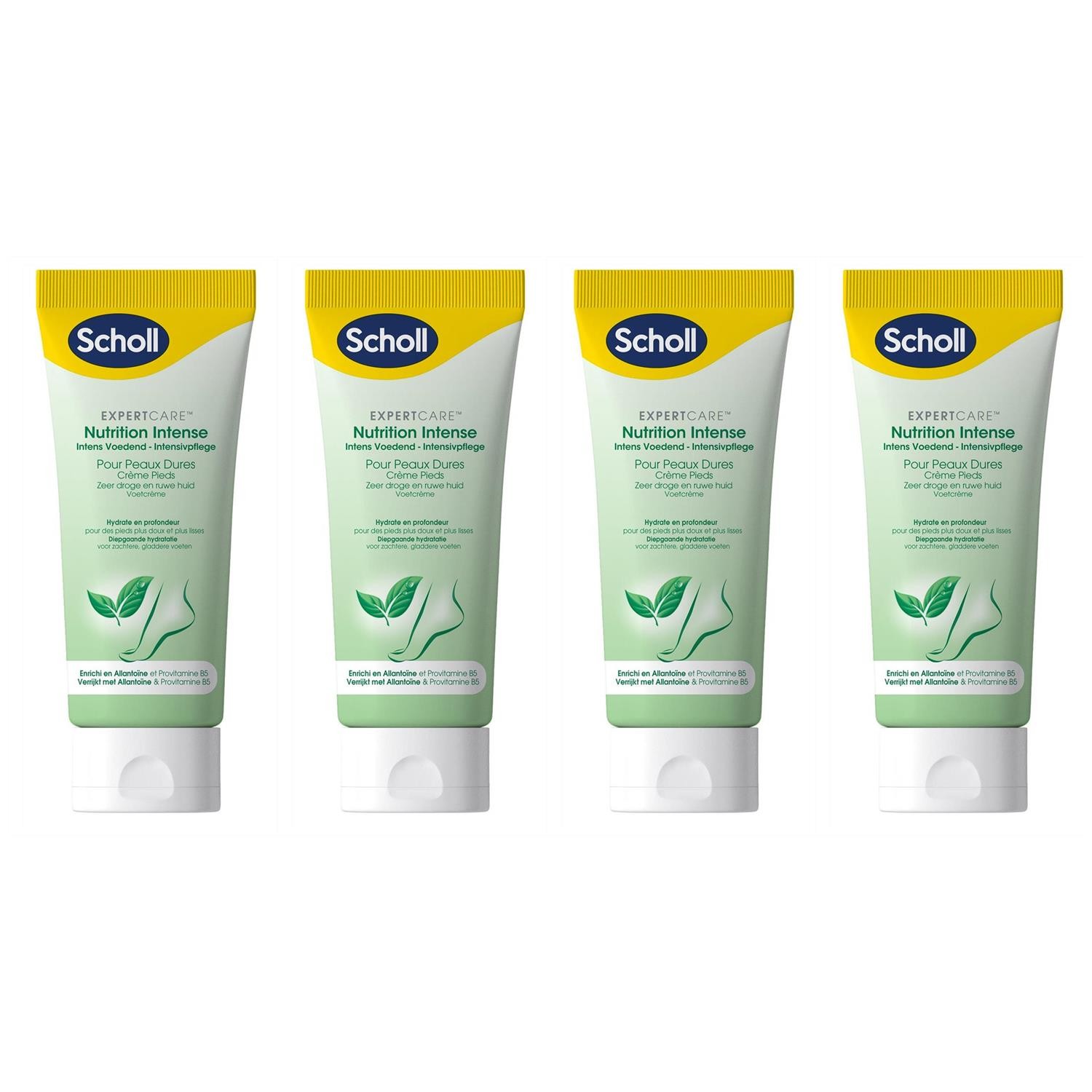 SCHOLL Crèmes Nutrition Intense Soin Cocon Après Randonnée Lot de 4