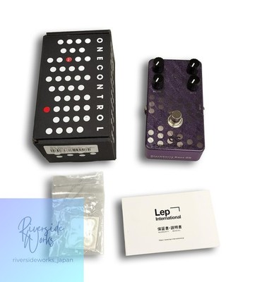 One Control Black Berry Bass OD Overdrive Pedal gebraucht JP