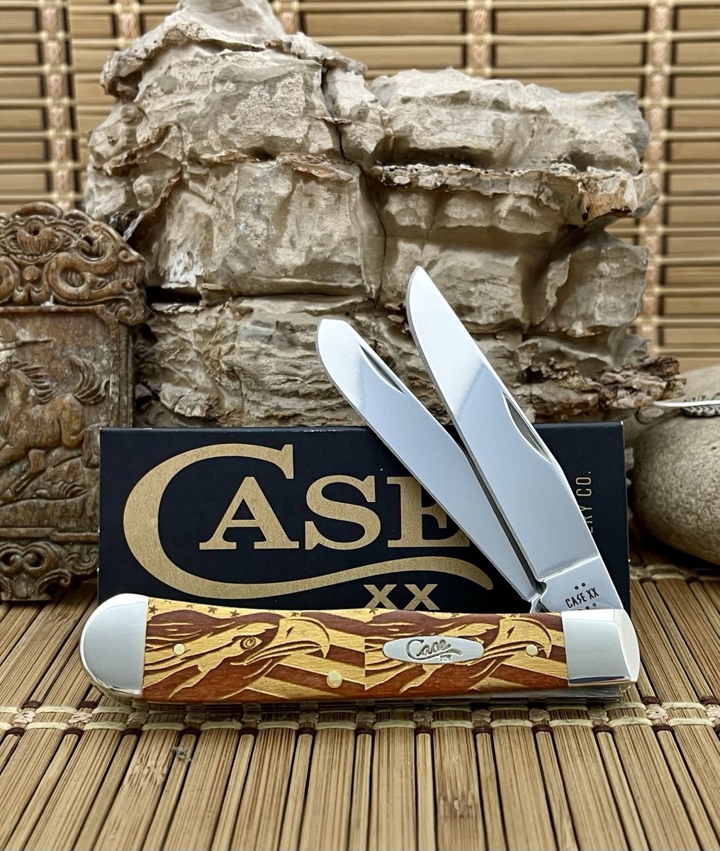 Case XX USA Chestnut Bone Gold Edition American Eagle 1/500