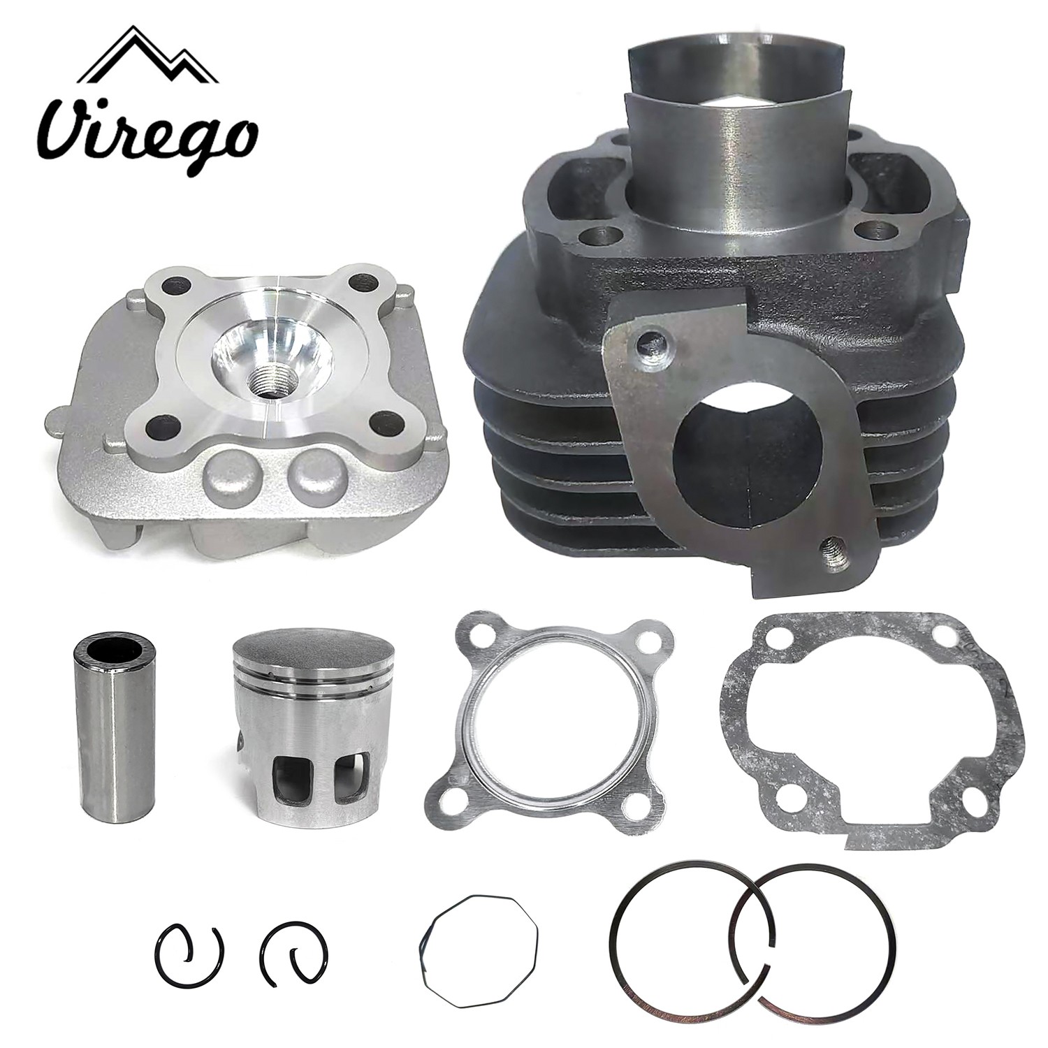 70CC Big Bore Cylinder Piston Kit For Yamaha JOG Vino Zuma 2 Stroke 50cc Engine