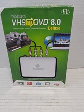 Honestech VHS to DVD 8.0 Deluxe Video, Audio, Photo Conversion For Windows
