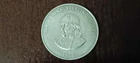 1971  PRIVATE TREASURY 100 GRAINS STERLING SILVER FRANKLIN TOKEN COIN 925 SILVER