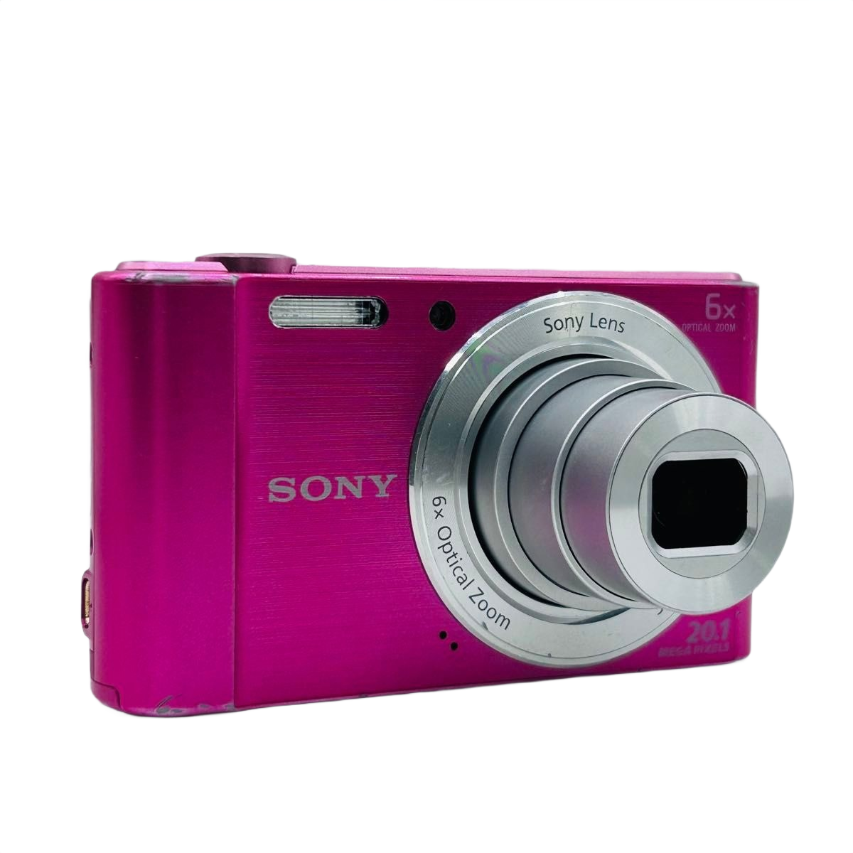 Sony Cyber-shot DSC-W810 20.1MP Digital Camera Pink W/SD card Used