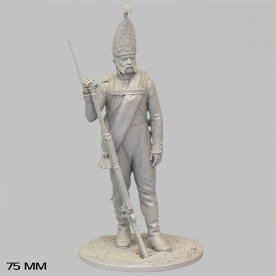 1/24 Resin Figure NCO Grenadier Company Pavlovs Grenadier Regiment Unpainted