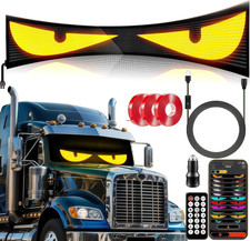 52.4" Large Size Windshield Eyes for Car -Devil Eye Light 5V USB with Customiza